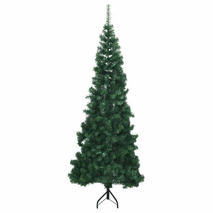 Albero di Natale Artificiale Angolare con 300 LED Verde 180 cm | homemem39