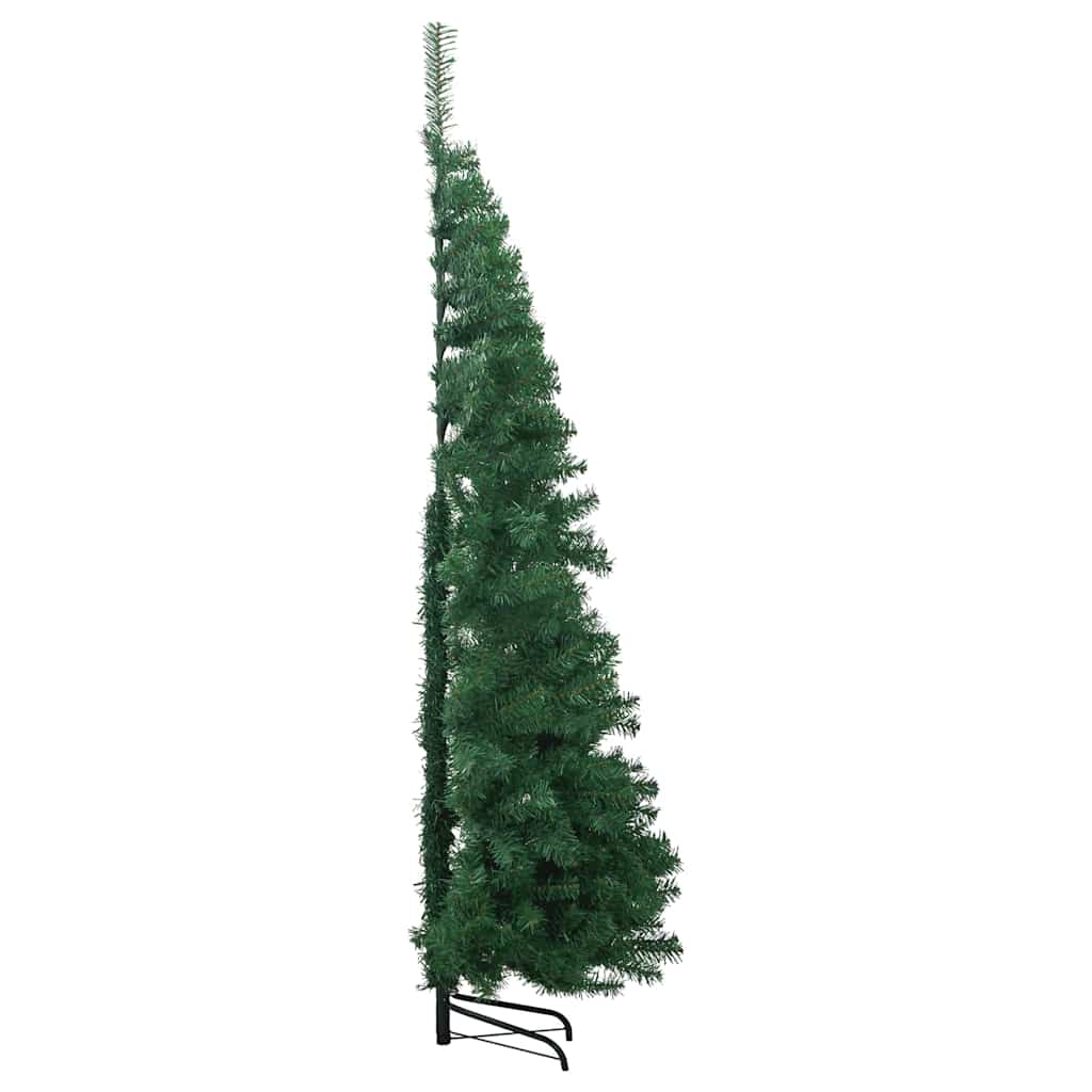Albero di Natale Artificiale Angolare con 300 LED Verde 180 cm | homemem39