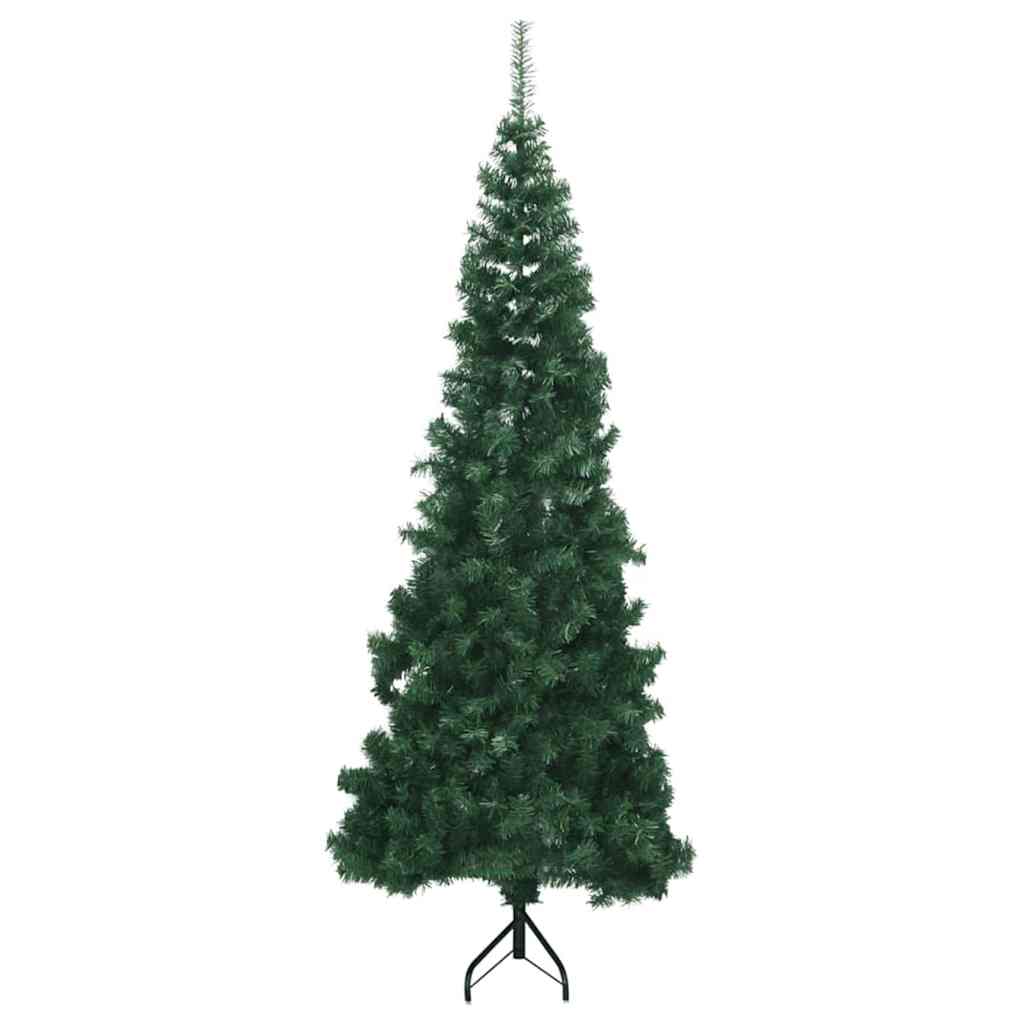 Albero di Natale Artificiale Angolare Verde 240 cm