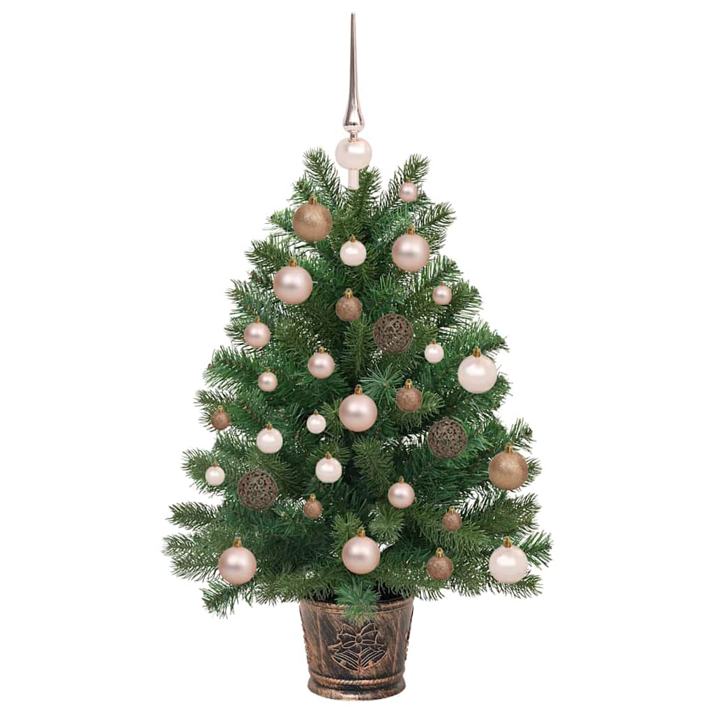 Albero di Natale artificiale con 150 LED Verde 95 cm PE e PVC | homemem39