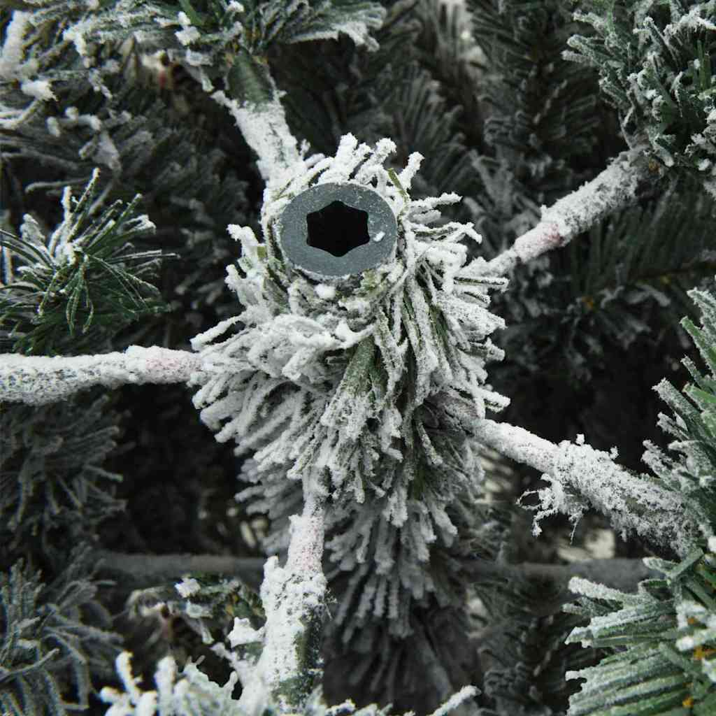 Albero di Natale Artificiale con Rami Pieghevoli Bianco 210 cm | homemem39