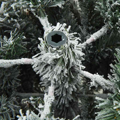 Albero di Natale Artificiale con Rami Pieghevoli Bianco 240 cm | homemem39