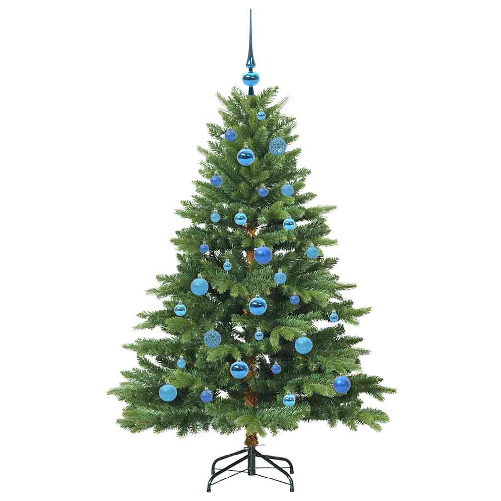 Albero di Natale artificiale con 150 LED Verde 150 cm PE e PVC | homemem39