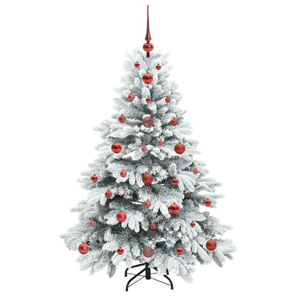 Albero di Natale artificiale con 150 LED Bianco 120 cm PE e PVC | homemem39