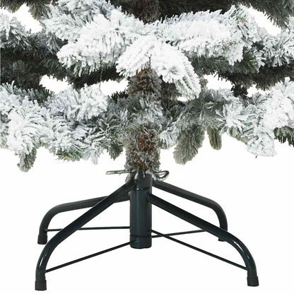 Albero di Natale artificiale con 150 LED Bianco 150 cm PE e PVC