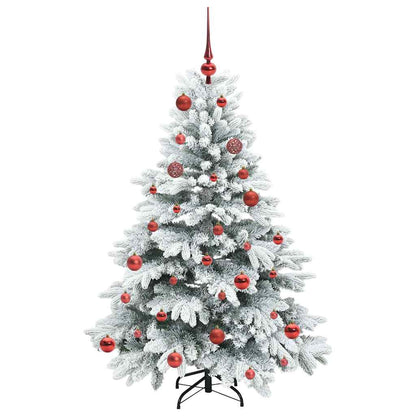 Albero di Natale artificiale con 150 LED Bianco 150 cm PE e PVC