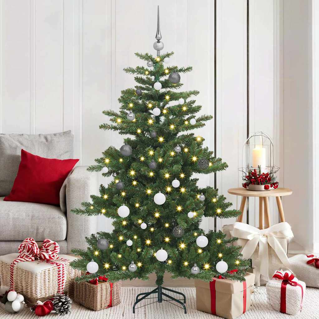 Albero di Natale Artificiale con Rami Pieghevoli Verde 150 cm | homemem39