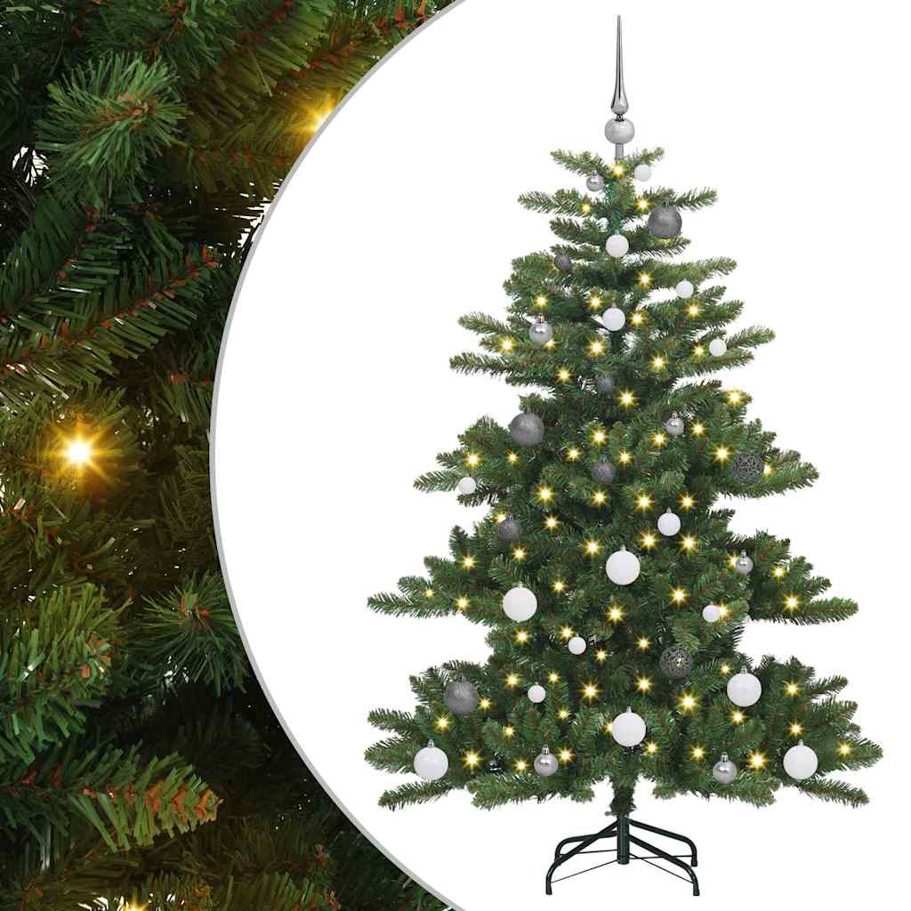 Albero di Natale Artificiale con Rami Pieghevoli Verde 150 cm | homemem39