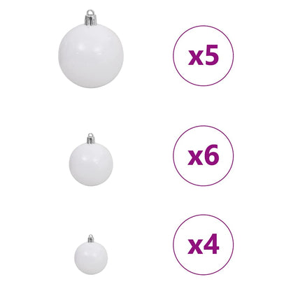 Albero di Natale Artificiale con Rami Pieghevoli Verde 150 cm | homemem39