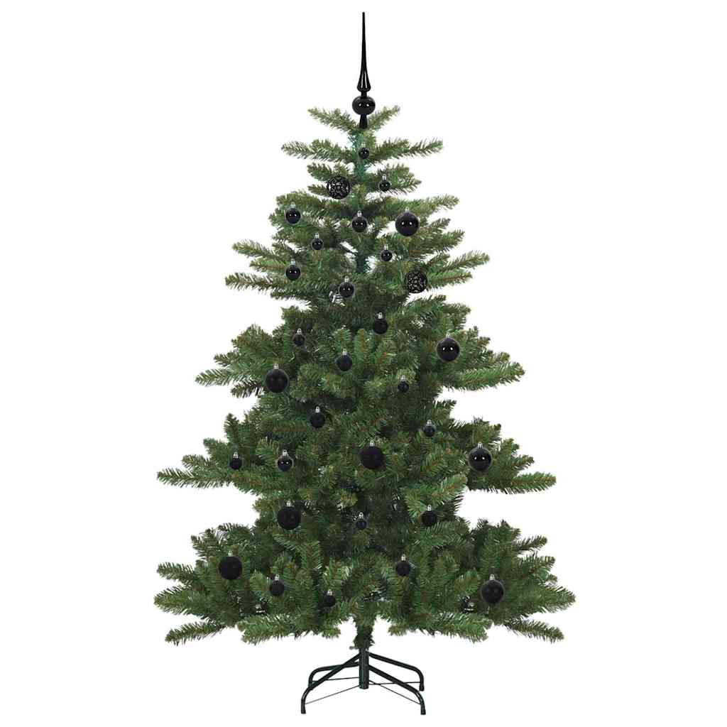 Albero di Natale Artificiale con Rami Pieghevoli Verde 150 cm