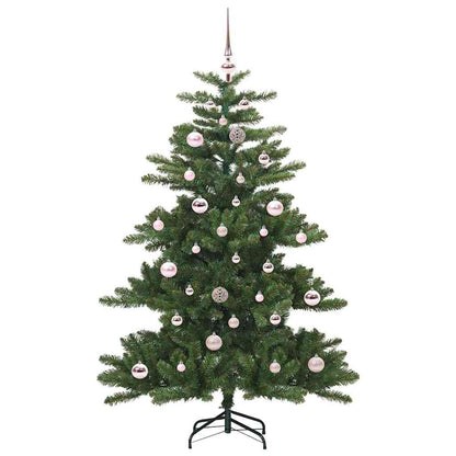 Albero di Natale Artificiale con Rami Pieghevoli Verde 150 cm