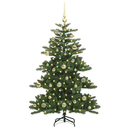 Albero di Natale Artificiale con Rami Pieghevoli Verde 150 cm