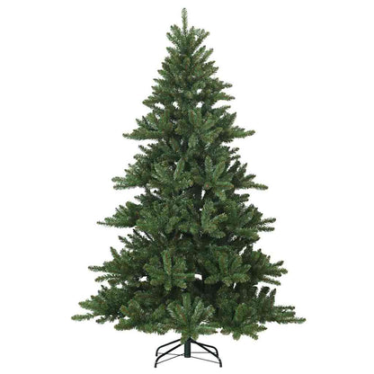 Albero di Natale Artificiale con Rami Pieghevoli Verde 210 cm