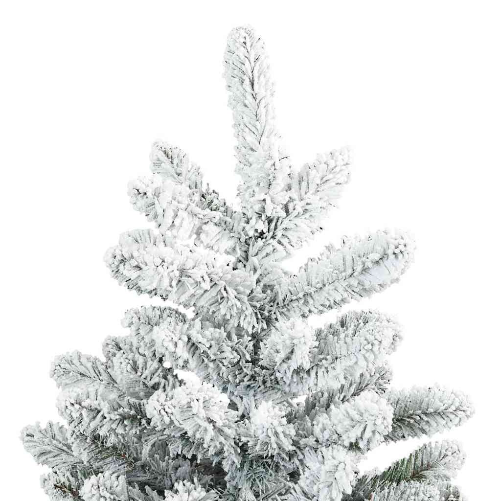 Albero di Natale Artificiale con Rami Pieghevoli Bianco 150 cm