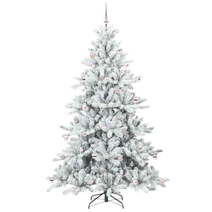 Albero di Natale Artificiale con Rami Pieghevoli Bianco 240 cm | homemem39