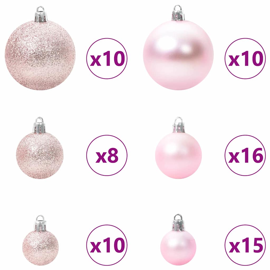 Albero di Natale Artificiale con Rami Pieghevoli Bianco 240 cm | homemem39