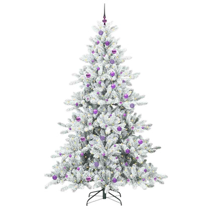 Albero di Natale Artificiale con Rami Pieghevoli Bianco 240 cm | homemem39