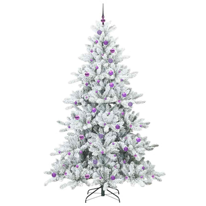 Albero di Natale Artificiale con Rami Pieghevoli Bianco 240 cm | homemem39