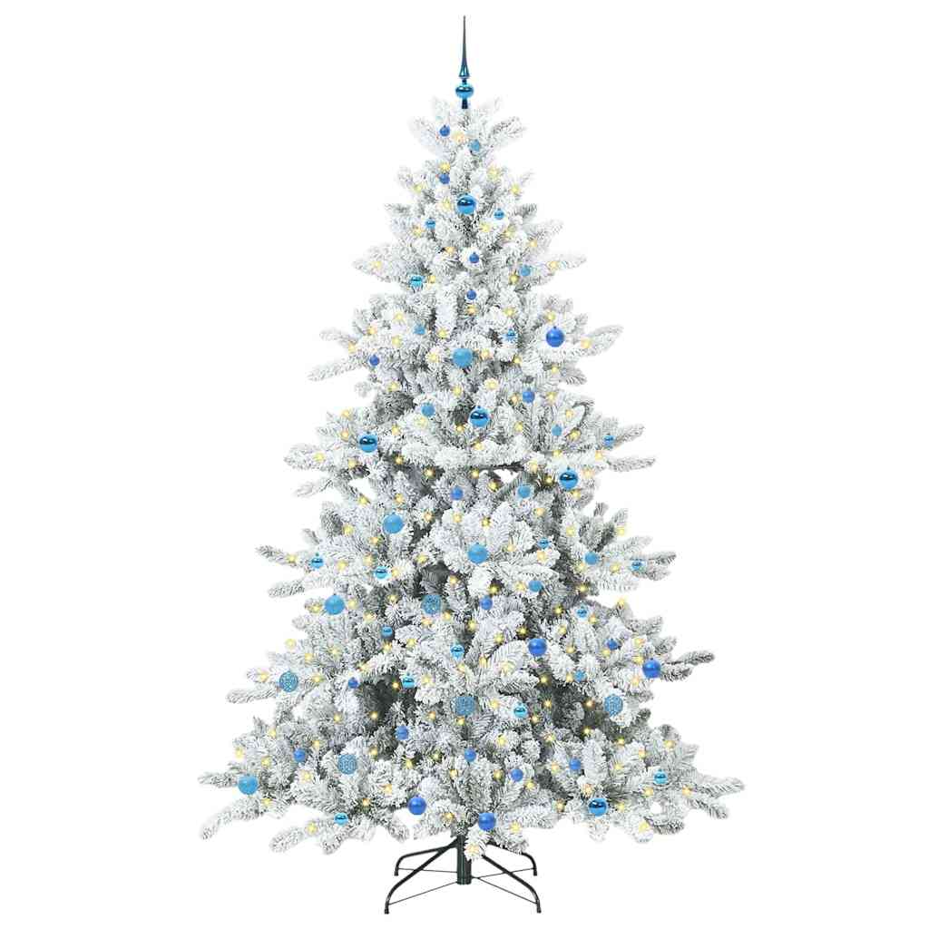 Albero di Natale Artificiale con Rami Pieghevoli Bianco 240 cm | homemem39