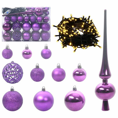 Albero di Natale artificiale con 150 LED Verde 120 cm PE e PVC | homemem39