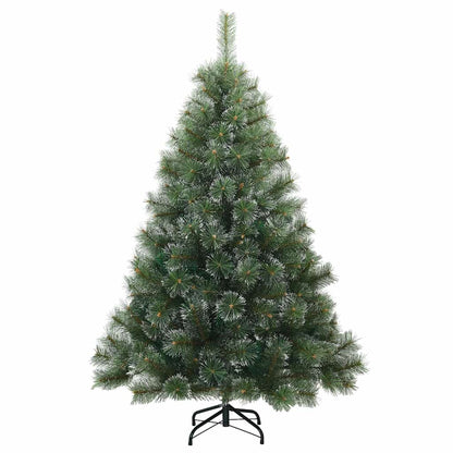 Albero di Natale artificiale con 150 LED Verde 150 cm PE e PVC