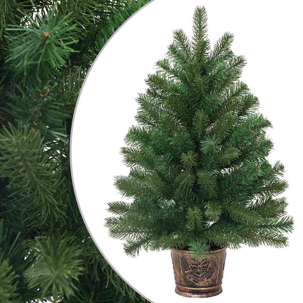 Albero di Natale artificiale Verde 75 cm PVC, PE e acciaio | homemem39