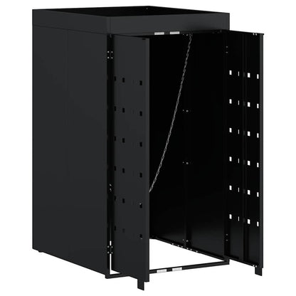 Deposito per bidone con tetto da fioriera per bidone singolo da 240L