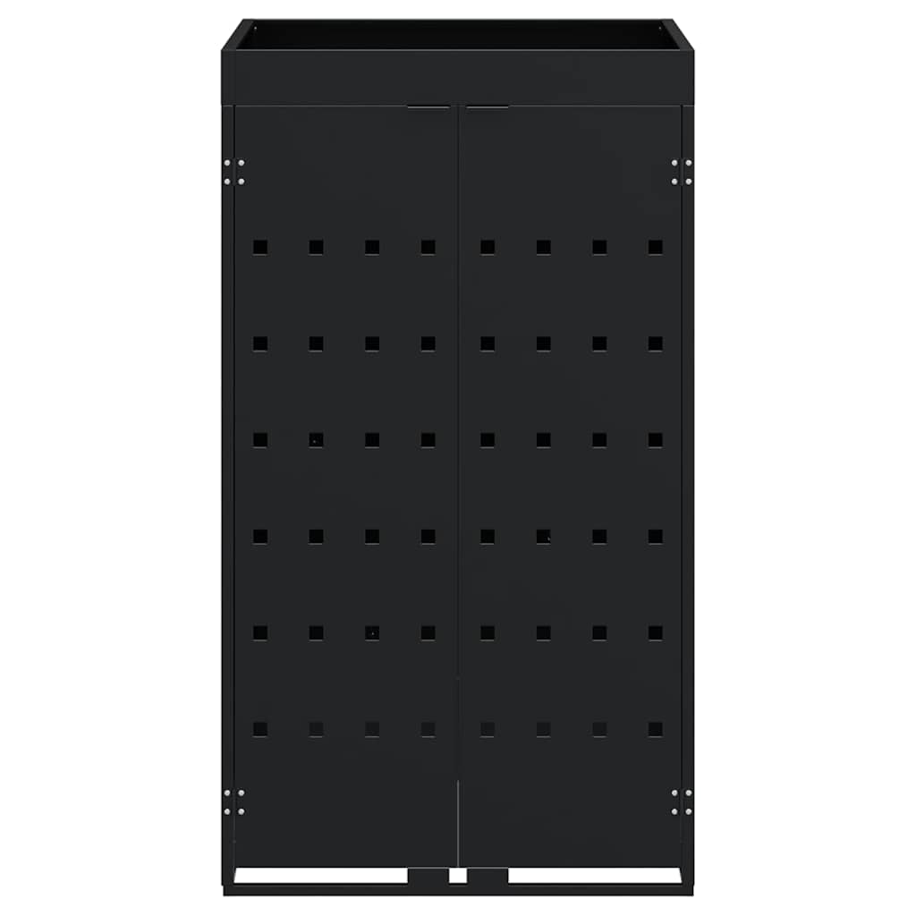 Deposito per bidone con tetto da fioriera per bidone singolo da 240L