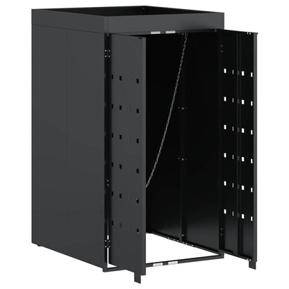 Deposito per bidone con tetto da fioriera per bidone singolo da 240L