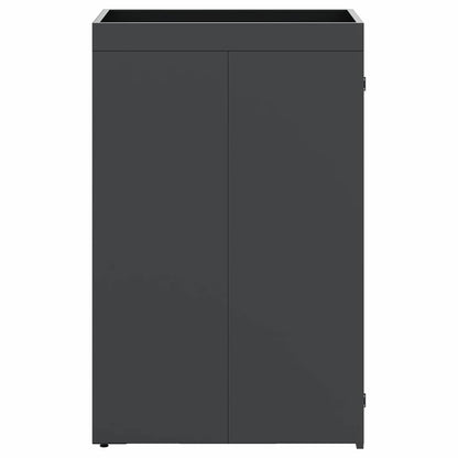 Deposito per bidone con tetto da fioriera per bidone singolo da 240L