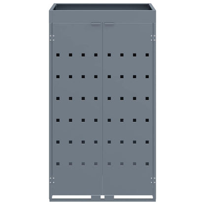 Deposito per bidone con tetto da fioriera per bidone singolo da 240L