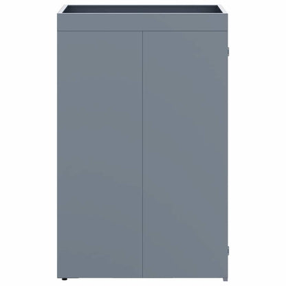 Deposito per bidone con tetto da fioriera per bidone singolo da 240L