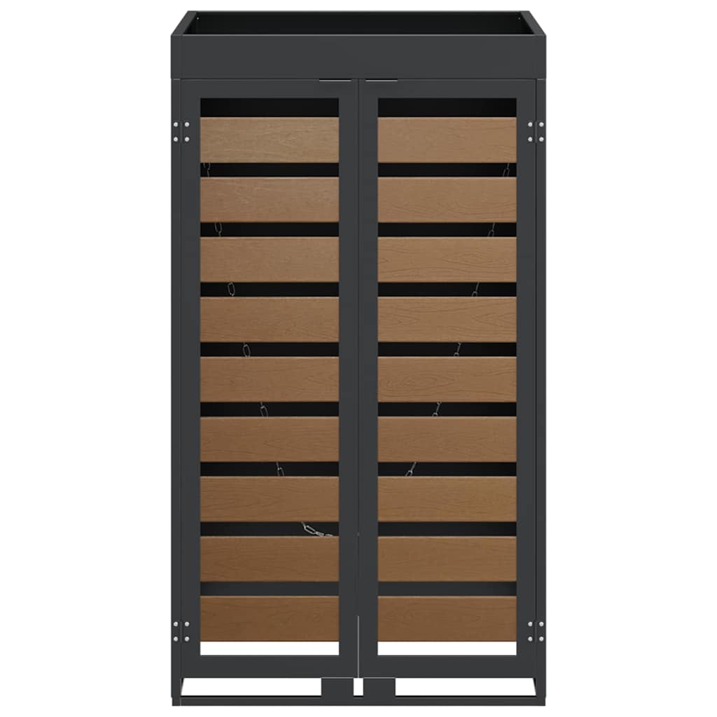 Magazzino per contenitori con tetto per vaso per contenitore da 240L