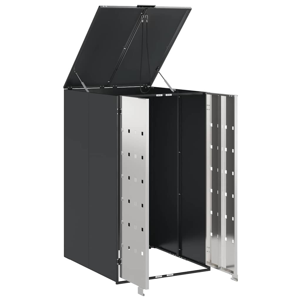 Magazzino per contenitori con coperchio sollevabile a gas per contenitore da 240L