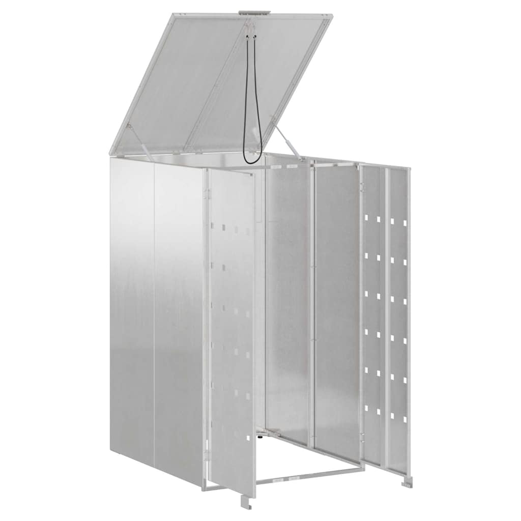 Magazzino per contenitori con coperchio sollevabile a gas per contenitore da 240L