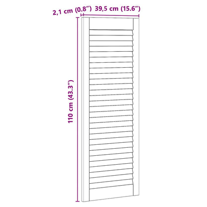 Porta per Armadio con porta Naturale 140.5 x 2.1 x 49.5 cm - homemem39