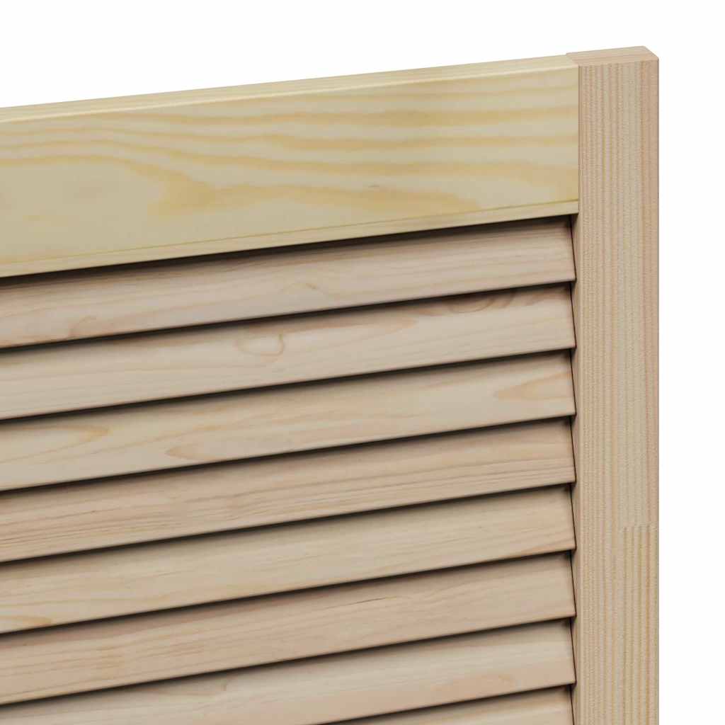 Porta per Armadio con porta 2 pcs Naturale 49,5 x 2,1 x 110 cm | homemem39