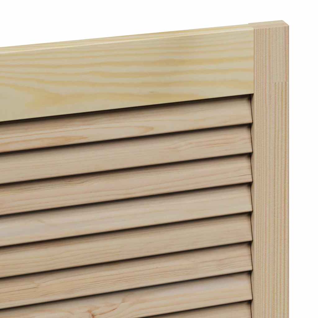 Porta per Armadio Naturale 140.5 x 2 x 59.5 cm Pino massello