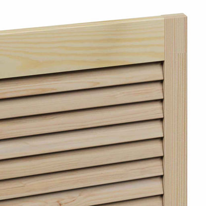 Porta per Armadio Naturale 140.5 x 2 x 59.5 cm Pino massello