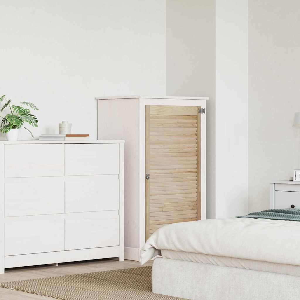 Porta per Armadio Naturale 140.5 x 2 x 59.5 cm Pino massello