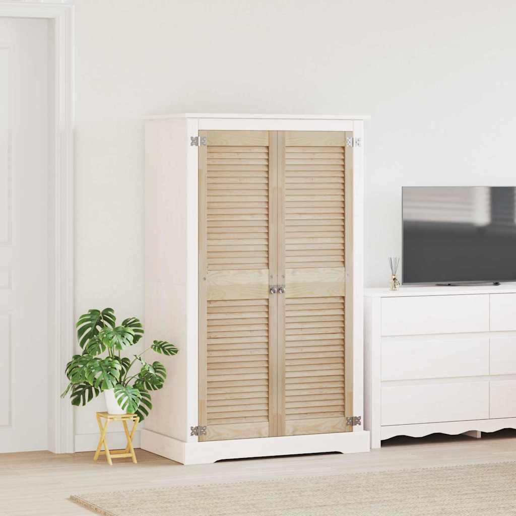 Porta per Armadio 2 pcs Naturale 140,5 x 2,1 x 39,5 cm | homemem39