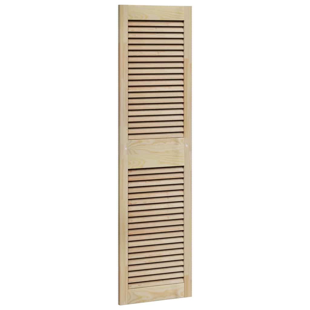 Porta per Armadio 2 pcs Naturale 140.5 x 2.1 x 49.5 cm - homemem39