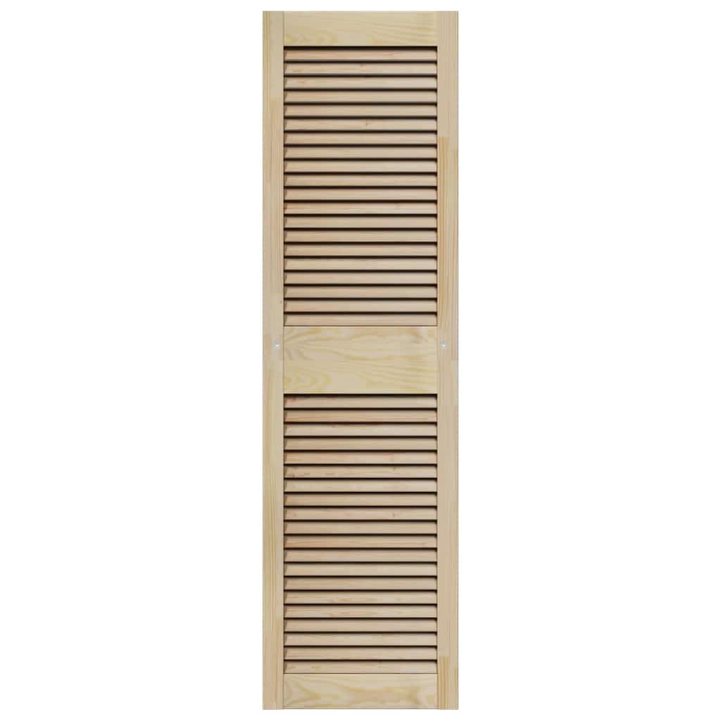 Porta per Armadio 2 pcs Naturale 140.5 x 2.1 x 49.5 cm - homemem39