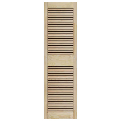 Porta per Armadio 2 pcs Naturale 140.5 x 2.1 x 49.5 cm - homemem39