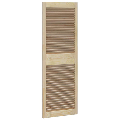 Porta per Armadio 2 pcs Naturale 49,5 x 2,1 x 140,5 cm