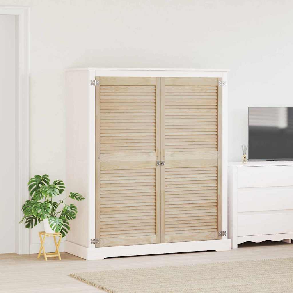 Porta per Armadio 2 pcs Naturale 140,5 x 2,1 x 59,5 cm