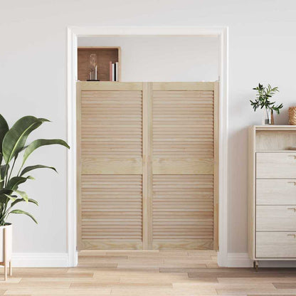 Porta per Armadio con porta 2 pcs Naturale 140.5 x 2 x 59.5 cm