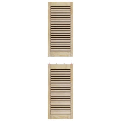 Porta per Armadio con porta 2 pcs Naturale 170 x 2,1 x 39,5 cm | homemem39