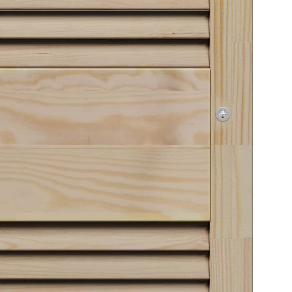Porta per Armadio con porta 2 pcs Naturale 170 x 2,1 x 39,5 cm | homemem39