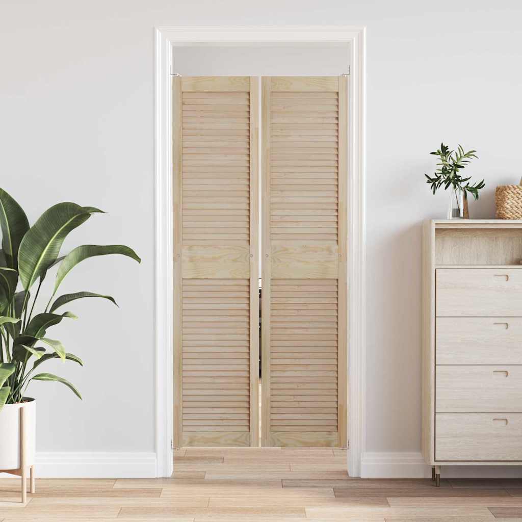 Porta per Armadio con porta 2 pcs Naturale 170 x 2,1 x 39,5 cm | homemem39